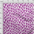 thumbnail image 3 of oneOone Polyester Spandex Fuschia Pink Fabric Valentine Heart Diy Clothing Quilting Fabric Print Fabric By Yard 56 Inch Wide, 3 of 5