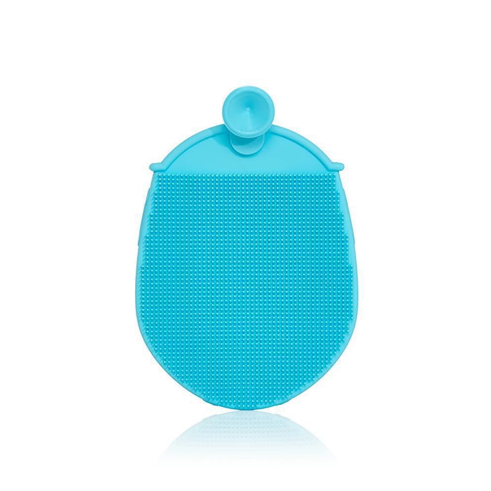 Frida Baby - DermaFrida The Bath Mitt - Gant de bain antibactérien en silicone pour bébé et tout-petit, brosse de bain pour le corps, brosse de bain en silicone à séchage rapide pour tout-petit, rempl