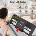 thumbnail image 2 of EUROCO Folding Treadmill for Home/Office, 265LBS Walking Pad with Incline, 2.5HP, LED Play, 2 of 8