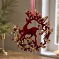 thumbnail image 2 of JHRGJIO Christmas Tree Hanging Ornaments, Xmas Holiday Decoration Accent, Festive Bauble Pendant Home Indoor Display Christmas Decorations Indoor Outdoor Winter Decor, 2 of 7