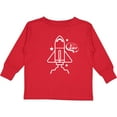thumbnail image 3 of Inktastic Rocket Ship I Love Space Boys or Girls Long Sleeve Toddler T-Shirt, 3 of 5