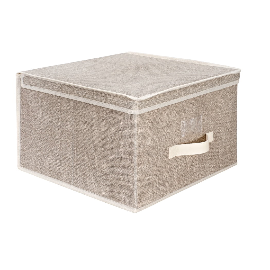 Simplify Jumbo Storage Box in Faux Jute