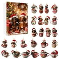 thumbnail image 1 of TIELUTT Countdown Surprise Advent Calendar for Lovers with 24 Interval Timer Shower Clock with Timer Christmas Advent Calendar Countdown Candy Christmas Calendar for Kids Countdown Watch with Timer A, 1 of 1