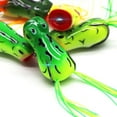 thumbnail image 5 of 5cm12g Fishing Lure Bait Double Hooks Far Throwing Long Service Life Frog Lure Soft Tube Bait for Fishing Enthusiast, 5 of 7