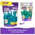 thumbnail image 6 of Kinetic Sand, Twinkly Teal 2lb Bag of All-Natural Shimmering Play Sand, 6 of 11