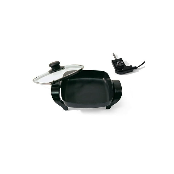 NESCO® ES08 Electric Skillet, 8 Inch, Black
