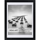 thumbnail image 1 of Marco de póster DOAI ART 18x24 negro con plexiglás, 1 of 7
