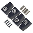 thumbnail image 3 of Xuanheng 4 Pieces Guitar String Lock Professional for Instrument Electric Guitar Accs Black, 3 of 8