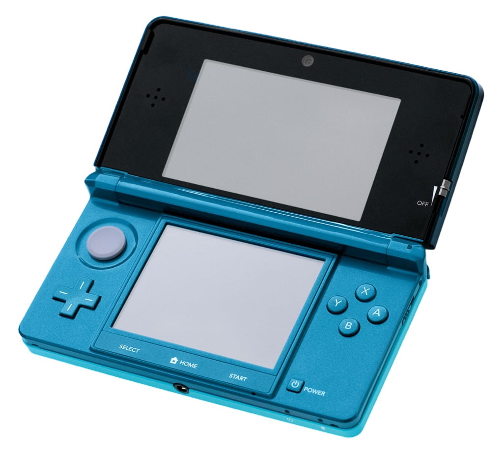 Restored Nintendo 3DS Console (Blue/Light Blue) – Refurbished