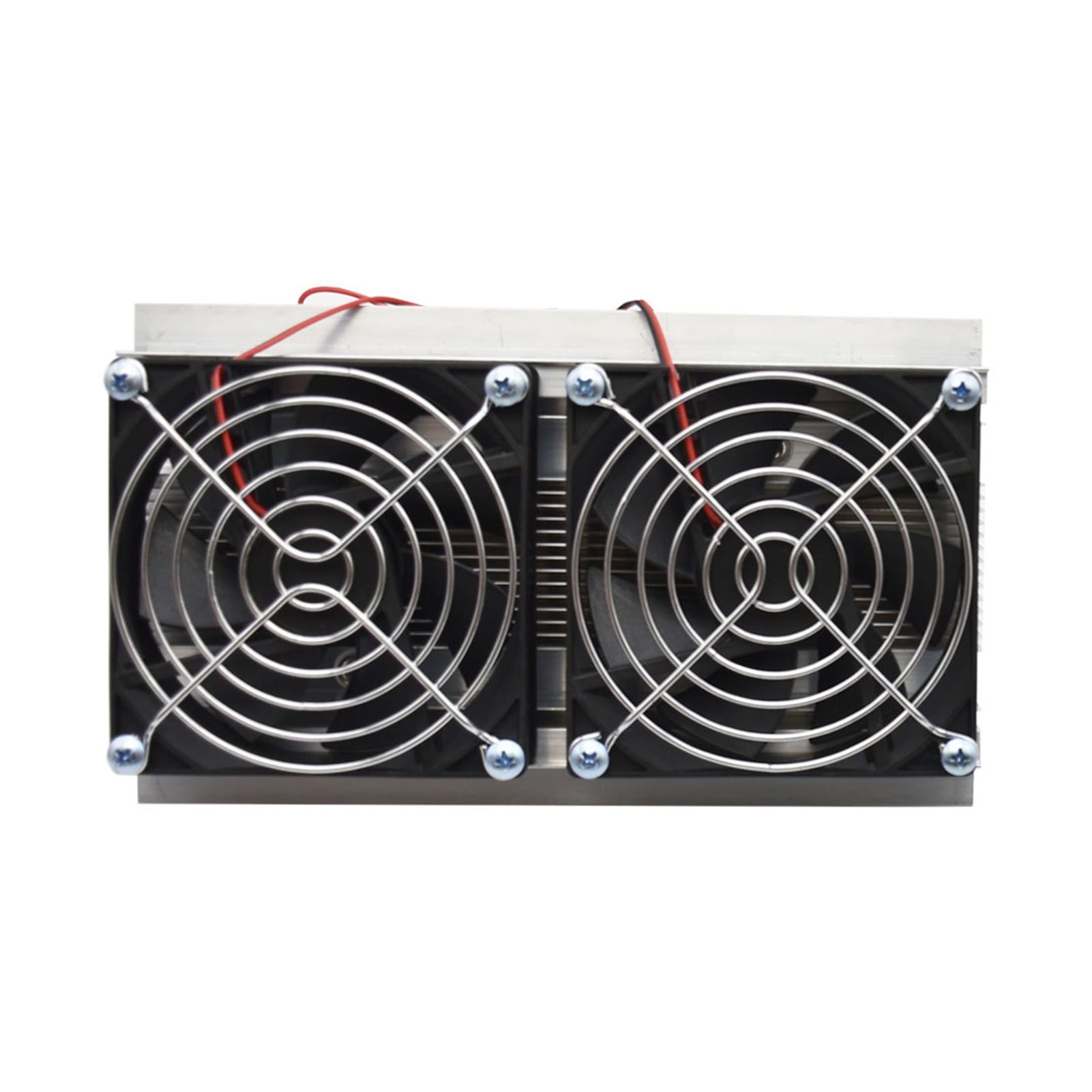 Durable Thermoelectric Peltier Refrigeration Cooling System Kit Semiconductor Cooler Large Radiator Cold Conduction Module Double Fans 