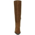 thumbnail image 3 of Naturalizer Women's Fae Knee High Boot Saddle Tan Suede Wide Calf 12W, 3 of 5