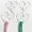 20 Pieces, variant on ABPETE Clear Heart Acrylic Thread Drops, Acrylic Floss Drops, Cross Stitch Tread Bobbins Organizers (20 Pieces)