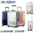 thumbnail image 2 of Transparent PVC Luggage Cover Waterproof Trolley Protective Cover Thicken Durable Suitcase Dust Protector Cover Travel Accessory 20 inch, 2 of 5