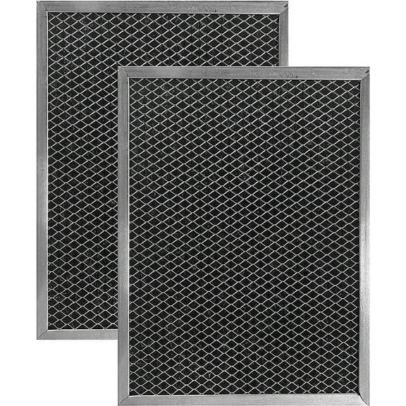 Air Filter Factory Replacement for AP3599611 Whirlpool Microwave Hood Charcoal Filter Set 2-Pack