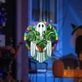 thumbnail image 4 of YIMWNYI Halloween Ghost Window Hanging Decoration, Acrylic Halloween Decor, Spooky Indoor Outdoor Decor, Reusable Ghost Design for Halloween Parties, Lightweight and Easy to Hang, 4 of 6