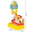 thumbnail image 2 of Juguete de tobogán de pato pequeño para niños, juguete de pista de música educativa eléctrica para bebé, pequeño pato amarillo, escaleras de escalada, 2 of 5