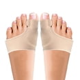 thumbnail image 1 of Corrector y ortopédico Valgus Relief Férula Almohadillas de gel Mangas Brace - Ensanchador de dedos para hombres y mujeres Espaciador de dedos, 1 of 5