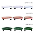 thumbnail image 5 of CreativeArrowy Removable Flower Pot Tray Universal Wheels Round Plastic Tray Flower Pot Rack Plant Stand, 5 of 9
