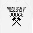 thumbnail image 4 of Inktastic Future Judge Gavel Job Boys or Girls Baby Bodysuit, 4 of 5