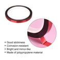 thumbnail image 3 of Uxcell Metalized Polyester Film Tape Adhesive Mirror Finish Decor Tape  50m x 8mm,Red, 3 of 5