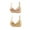 Beige, variant on Itsame 2PC Bras for Women's Full Support Everyday Casual Bra Set Tie Back Wireless Comfort Bralette Beige Size 38