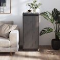 thumbnail image 1 of vidaXL Sideboard Grey 31.5x34x75 cm Solid Wood Pine, 1 of 5