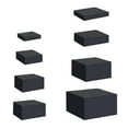 thumbnail image 4 of Caja de exhibición de cubo acrílico, elevador de comida para mesa de Buffet, soportes elevadores anidados para coleccionables, pasteles, figuras de Negro, 4 of 8
