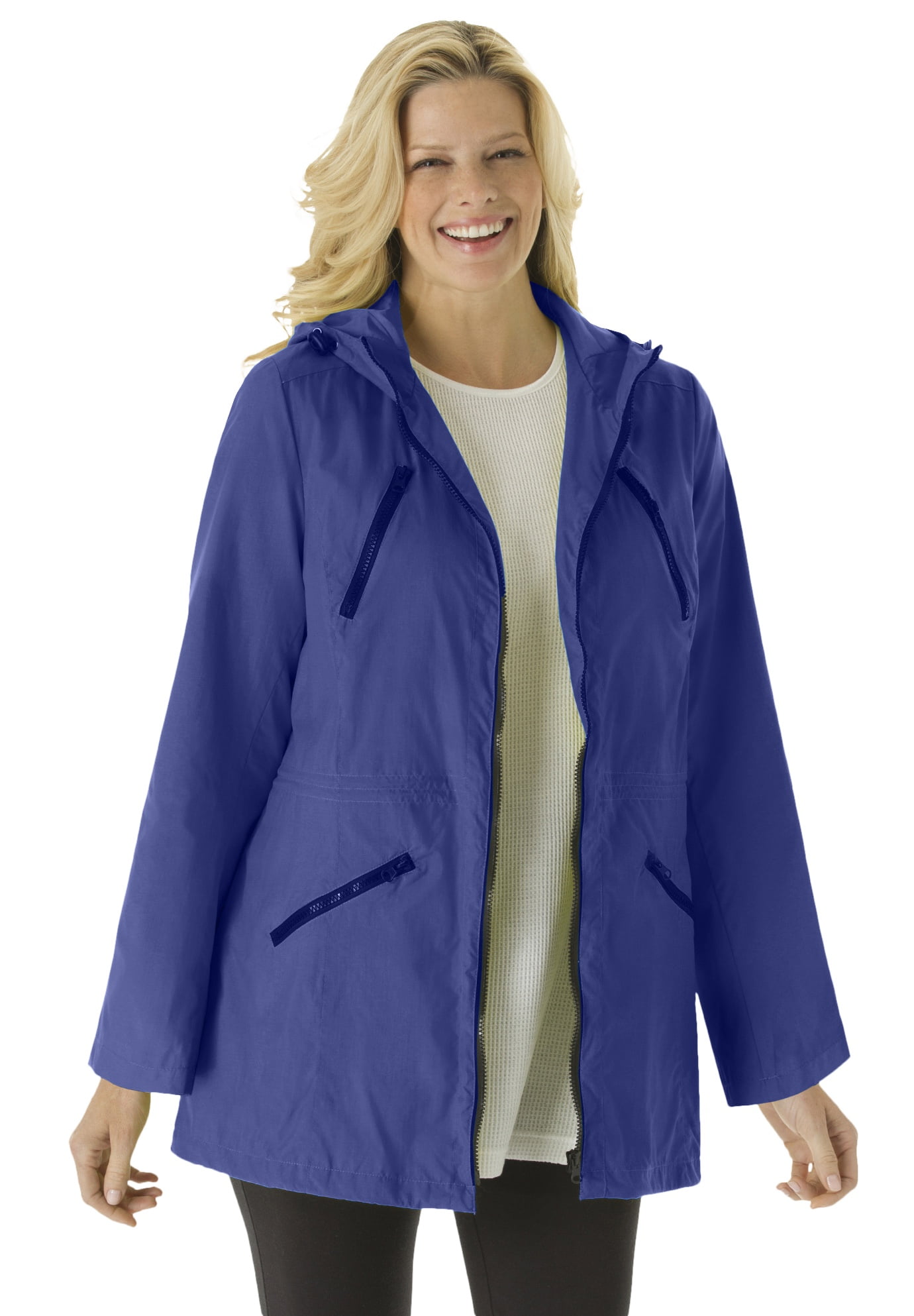 plus size anorak jacket walmart