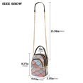 thumbnail image 2 of FORMRS Crossbody Bag for Women Quilted Travel Shoulder Cell Phone Purse with Chain Strap Handbag, Art Pattern, 2 of 7