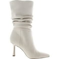 thumbnail image 2 of Steve Madden Womens Jessamy Slouchy Leather Mid-Calf Boots, 2 of 3