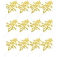 thumbnail image 1 of Dsseng 50 Pcs Double Happiness Cake Insert Birthday Topper Blank Cupcake Toppers Dessert Golden, 1 of 8
