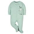 thumbnail image 3 of Gerber Baby Boy Sleep 'n Play Footed Pajamas, 4-Pack, 3 of 9