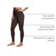 thumbnail image 4 of Pantalones CRZ YOGA Butterluxe Cintura Alta 28" Marrón XL, 4 of 5