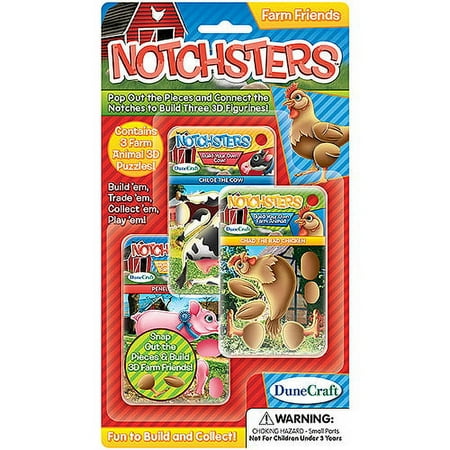 Playful Pets and Farm Friends Notchsters