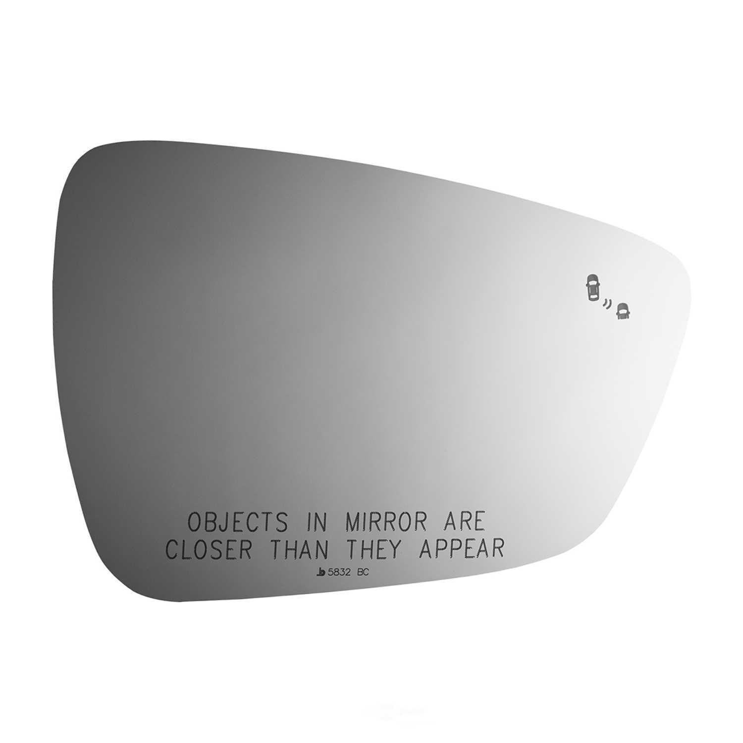 Burco 5832BC SIDE VIEW MIRROR W/BLIND SPOT