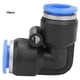 thumbnail image 1 of 10 piezas de codo de plástico de conexión rápida para manguera neumática de aire, conector a presión PV-12 (12 mm), 1 of 6