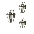 thumbnail image 2 of 3 Light Large Outdoor Wall Lantern in Traditional Style 12 inches Wide By 20.5 inches High-Museum Black Finish-Led Lamping Type Bailey Street Home, 2 of 4