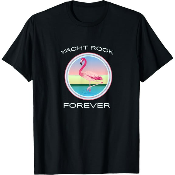 Yacht Rock Forever Shirts 80s Retro Style Mens T-Shirt