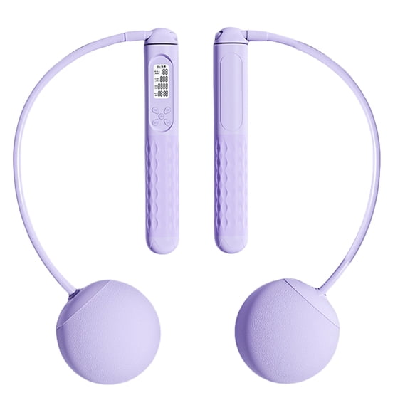 Skipping Rope Exercise Rope with Antislip Handle For Fitness Enthusiasts Weighted Digital Counting Cordless Jump Rope