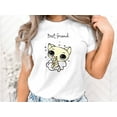 thumbnail image 2 of Cute Cat Kitten Lover Best Friend Gift for Women Girls Mom T-Shirt Mens Womens Kids Boys Girls Cute Cat Kitten Gift Tshirt, 2 of 10