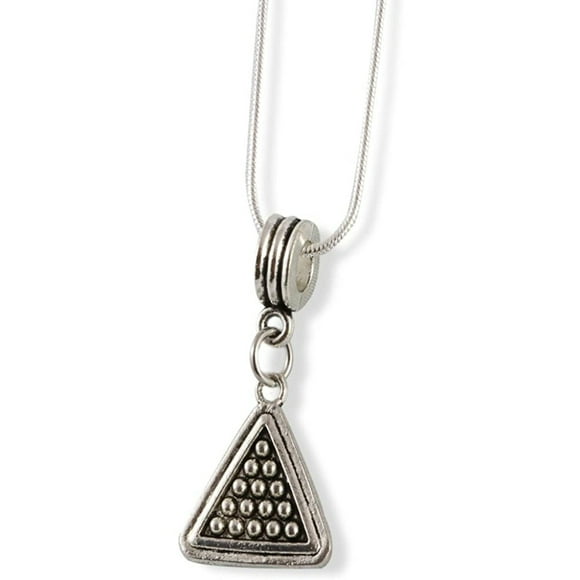 Collier Chaîne Serpent de Piscine Boules de Billard et Support