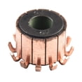 thumbnail image 3 of Bgsha 23 x 10 x 17(18) mm 12P Teeth Copper Hook Type Electrical Motor Commutator, 3 of 10