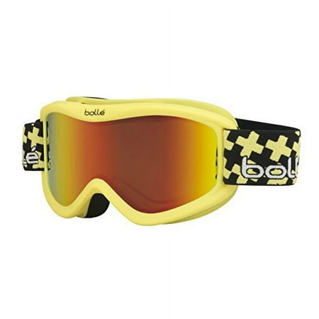 Bolle Volt Plus Snow Goggles - Matte Yellow Cross Frame - Sunrise Lens - 21359