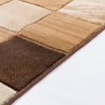 thumbnail image 3 of Well Woven Brooklyn Taylor 2'3" x 7'3" Runner Modern Geometric Brown Area Rug, 3 of 4