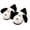 Black, variant on LYHaoo Adorable Puppy Design Girls Slippers Cozy Indoor Footwear With Sole For Winter Warmth And Comfort Sizes 10.5 Little Kid 4-4.5 Years
