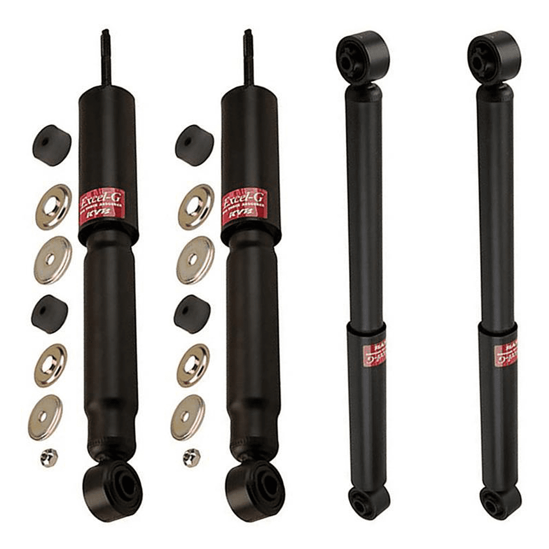 KYB Front and Rear Shock Absorber Kit 