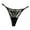 Black, variant on G String Thongs for Women Gstring Underwear Seamless Panties Sexy Lingeries (RD1, One Size)