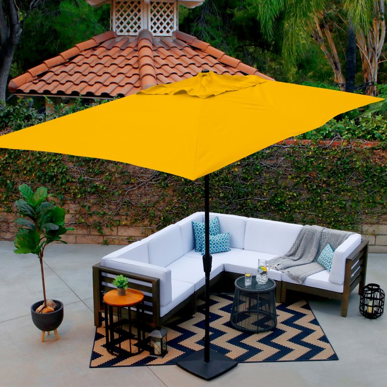 astella 10'x6' rect tilting patio umbrella Astella 101