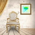 thumbnail image 3 of Dos Santos, Bella 20x20 Gold Ornate Wood Framed with Double Matting Museum Art Print Titled - Stay Weird, 3 of 4