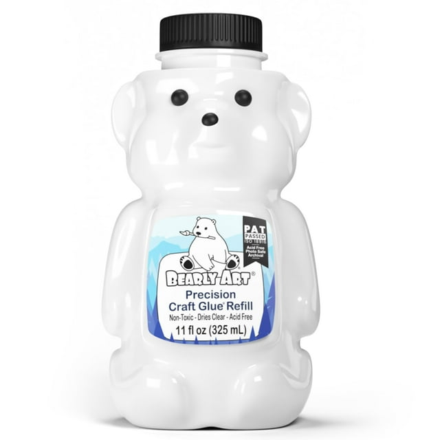 Recambio Bearly Art Precision de Craft Glue, 325 ml, se seca de forma transparente